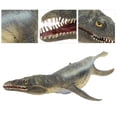 thumbnail image 2 of Dinosaur Model Toy, Children Toy , Highly Simulation Exquisite Special Lifelike PVC For Decoration Gift Boy Kids Children Yellow Kronosaurus Dinosaur Model, 2 of 8