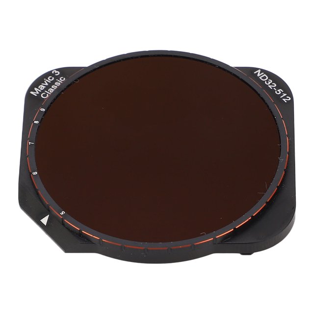 Filtro de parada, filtro VND Filtro ajustable ligero Filtro VND Acabado de lujo