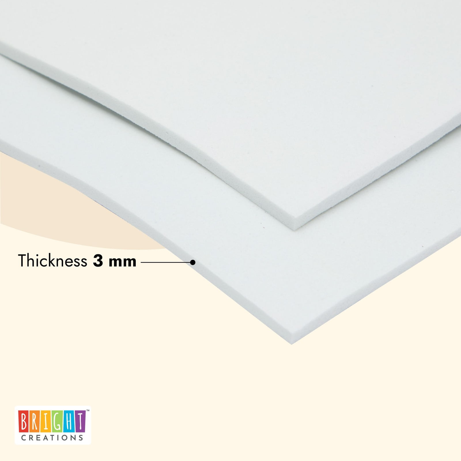 Sullivans Foam Sheets, White- 3pk – Lincraft