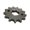 13T, variant on 15T 20mm Shaft Front Sprocket Cog for 428 Chain Bike ATV Quad
