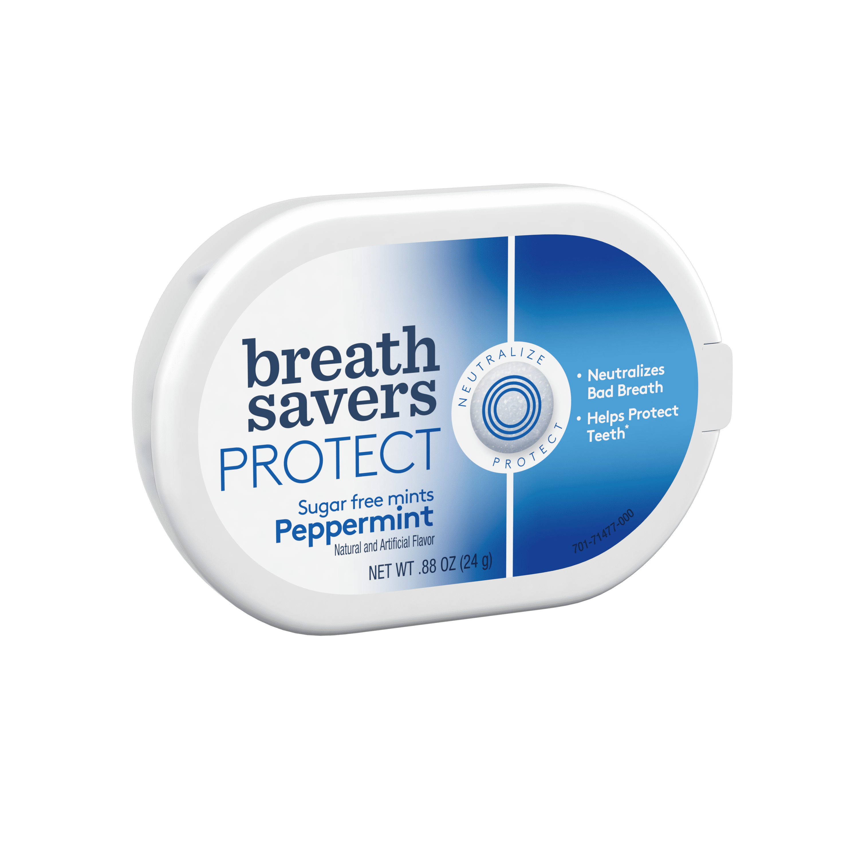 BREATH SAVERS PROTECT Mints in Peppermint Flavor, .88 oz by The Hershey Company