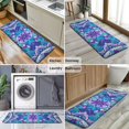 thumbnail image 6 of Purple Ethnic Mandala Pattern Kitchen Rug Mat,Kitchen Runner Rugs Non Skid Washable,Decorative Kitchen Floor Mats for Kitchen,Sink,Laundry,17"x47.2", 6 of 7
