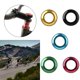 thumbnail image 2 of Tapa de dirección de bicicleta de aleación de aluminio CNC con espaciador plano MTB de 28,6 mm, cubierta de piezas de bicicleta, color negro, 2 of 5