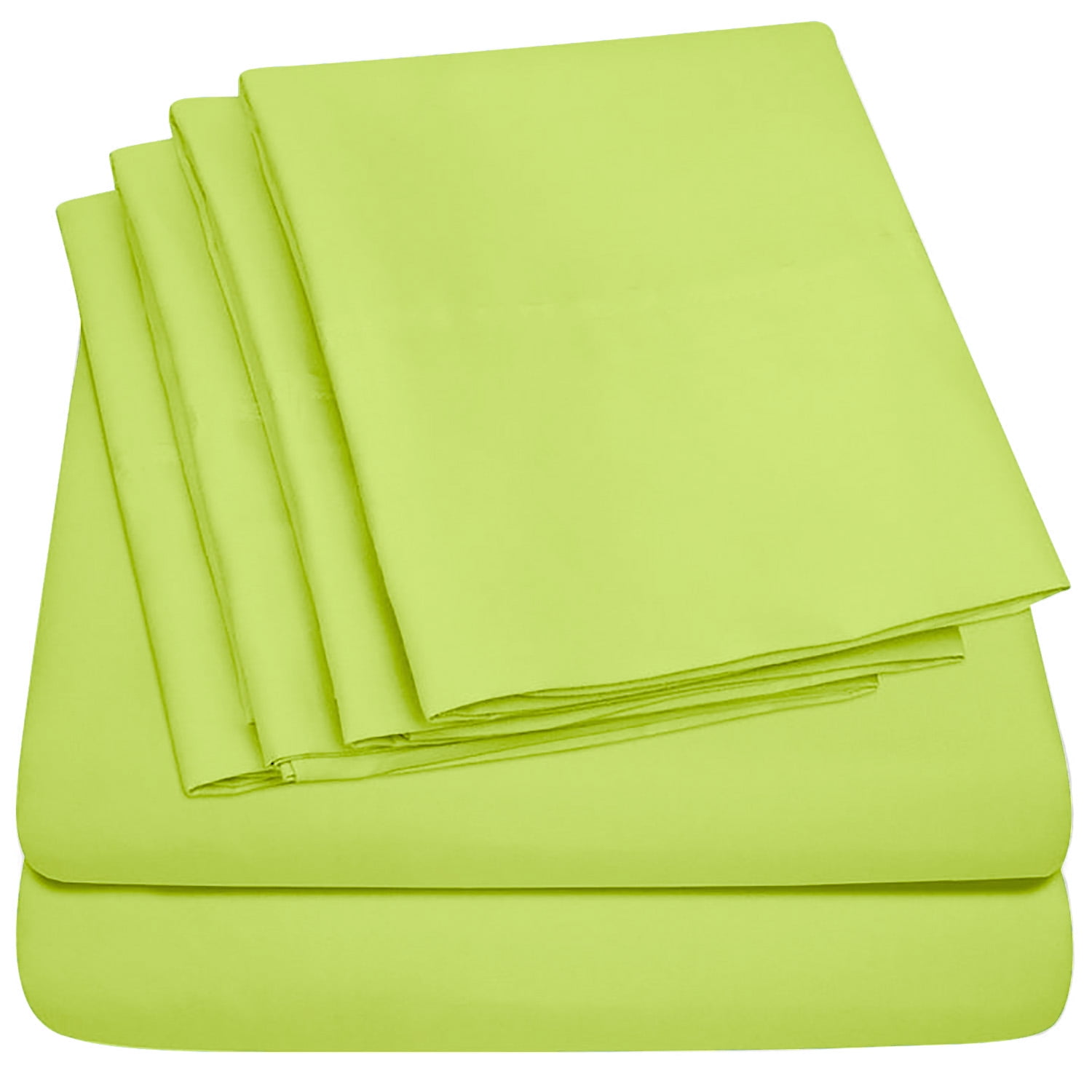 Hotel Collection Rayon derived from Bamboo Bed Sheet Set - 6 Piece, Queen, Mint