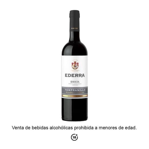 Vino Tinto Raventós Codorniu Ederra Tempranillo 750 ML
