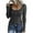 Dark Gray, variant on BUIgtTklOP Women's Casual Color Buttons Long Sleeve V-Neck Loose Shirt Blouse