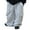 Gray, variant on Boys Cargo Pants 2025, Casual Gift Elastic Waist Loose Wide-leg Pants Black Size 12 T