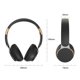 thumbnail image 4 of Auriculares Bluetooth para juegos con cable/inalámbricos 07S, ligeros y con diadema azul, 4 of 7