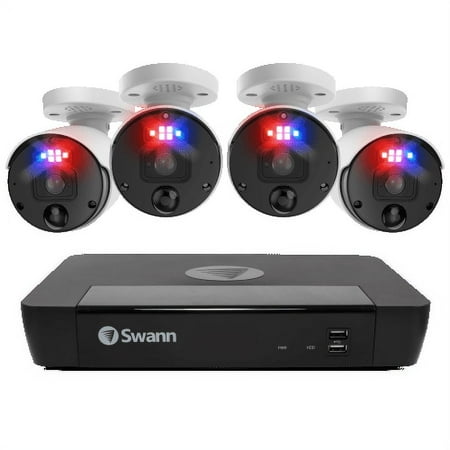 UPC: 0840236135141 | Swann 4 Camera 8 Channel 12MP Pro Enforcer™ NVR Security System – SWNVK-890004