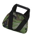 thumbnail image 4 of Bolsa de arena portátil fija a prueba de viento, bolsa de arena de peso ajustable para jardinería al aire libre, camuflaje verde, 4 of 8