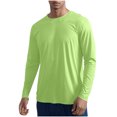 thumbnail image 2 of pstuiky camisa de manga larga para hombre, Camiseta informal de manga larga con cuello redondo para hombre, color liso, transpirable, para correr y hacer ejercicio tops de invierno para hombre xl, 2 of 8