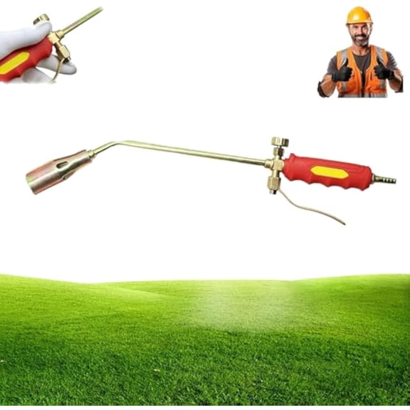 New Propane Torch Weed Burner Kit, Protective Method, Copeaccept Torch Weed Burner Kit, For Flame Weeding,Roofing,Ice Snow,Road Marking (1PCS)