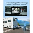 thumbnail image 3 of INSEETECH 5" 1080P Magnetic Solar Wireless Backup Camera with AI Detection, Night Vision, for RV Trailer Truck Camper Motorhome, 3 of 9