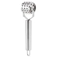 thumbnail image 2 of Ablandador de carne de acero inoxidable martillo de pollo para carne de res con rodillo fuerte con ergonómico para cualquier herramienta de cocina de carne plateado ANGGREK Otros, 2 of 8