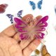 thumbnail image 4 of Btafrte Molde Mariposa 3D Molde Silicona Con Forma Mariposa para Joyas (blanco), 4 of 9