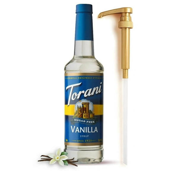 Torani Sugar-Free Vanilla Flavoring Syrup 750 ml