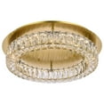 thumbnail image 3 of Monroe 22 inch LED single flush mount in gold, 3 of 5