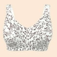 thumbnail image 7 of ATOYSOY Plus Size Everyday Bra Support Full Coverage Bra Breathable Push Up Underwear Workout Thin Lightweight Girls Teens Smoothing Comfort Bra Clearance White, 7 of 7