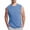 Light Blue, variant on Bovxnpu Men's Tank Top Sleeveless T-Shirt, Mens Classic Slim-Athletic Sleeveless Crew Neck Men Tops Shirts Soft Breathable Men's Undershirts Cotton Workout Tees