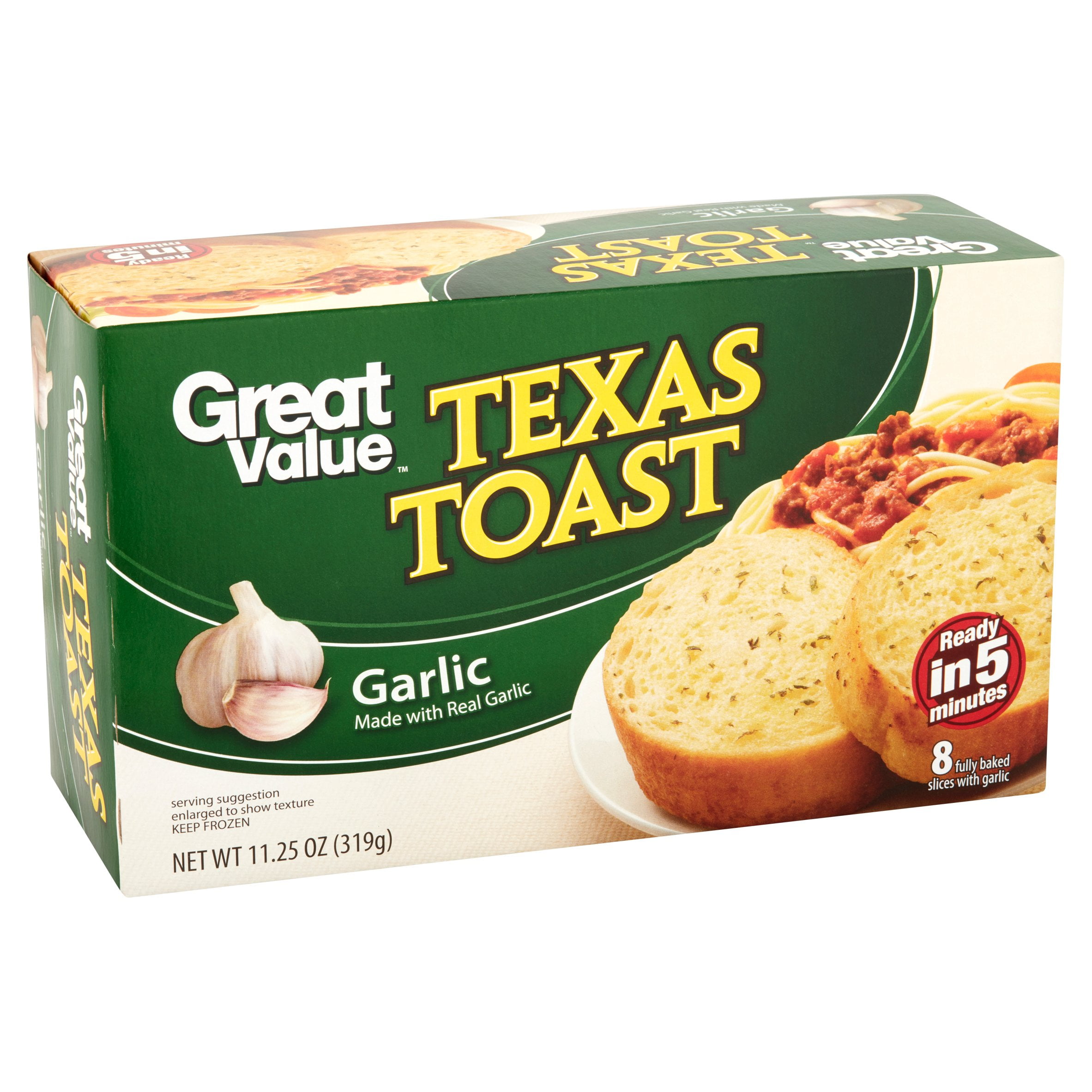 walmart heat and serve garlic bread directions
