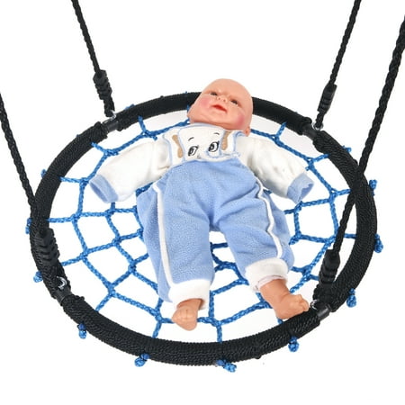 swing round playground sturdy porch spider backyard patio toddler hanging safe kit tree children web park outdoor