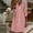 *Red, variant on ClodeEU Women's Striped Shirt Button Down Dress,Long Sleeve Knee Length Shirt Dress Red,Womens Plus M