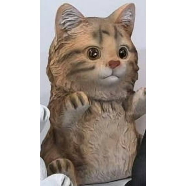 8 Figurines de Chat en Résine Réalistes, Statue Artisanale à l'Échelle 1:1, Collection, Décoration Maison et Cadeau pour les Amoureux des Chats, 8 Races Différentes, Y Compris Cheveux Courts Britanniques