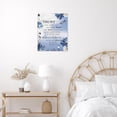 thumbnail image 4 of Framed Trust in the Lord Proverbs 3:5-6 Canvas Wall Art - Christian Daisy & Butterfly Floral Wall Decor, Ready to Hang Religious Scripture Prints for Living Room, Bedroom & Home, 4 of 6