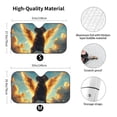 thumbnail image 2 of Disketp Windshield Sun Shade, Car Sun Shade for Front Window Golden Cloud Winged Dog Sunshades Sun Visor Protector Blocks UV Rays Foldable, 2 of 5