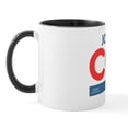 thumbnail image 2 of CafePress - Joe Cool For President Mugs - 11 oz Ceramic Mug - Novelty Coffee Tea Cup, 2 of 6