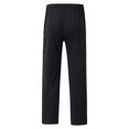 thumbnail image 3 of Vedolay Casual Trousers Men Wide Leg Dress Work Pants Multi Pockets Men's Pants Elastic Waistband Trousers,Black 4XL, 3 of 5