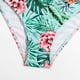 thumbnail image 4 of Gibobby Conjunto de Bañador Sexy Traje de baño de bikini con bloques de color de cintura alta Traje de baño dividido sexy europeo y americano(Azul,M), 4 of 5