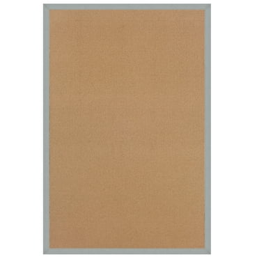 Linon Athena Cork & Ice Blue 5x8 Area Rug