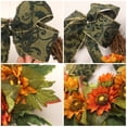 thumbnail image 3 of 16" Sunflower Maple Leaf Wreath Autumn Thanksgiving Door Hanging for Festivals, 3 of 6