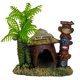 thumbnail image 1 of Blue Ribbon Exotic Environments Betta Hut con adorno de acuario de palmera, 1 of 1