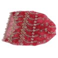 thumbnail image 3 of Women Turban Hat, Embroidered Turban Head Wraps Embroidered Feather Style European Retro Hat For Women, 3 of 8