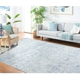 thumbnail image 3 of SAFAVIEH Metro Aditi Medallion Area Rug, Blue/Ivory, 6' x 9', 3 of 9