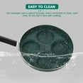 thumbnail image 5 of TABLZONE Green Non-Stick Frying Pan with Handle, Multipurpose Cookware, Easy to Clean, Even Heat Distribution, 1 Piece, 5 of 5