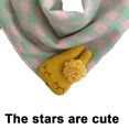 thumbnail image 4 of Children Scarf Toddler Triangle Towel Baby Scarf Warm Shawl, 4 of 5