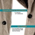 thumbnail image 4 of SUN CUBE Surf Poncho Changing Robe with Hood | Terry Cotton Changing Towel, 4 of 8