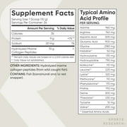 Sports Research® Wild-Caught Marine Collagen Peptides Powder, 34 Servings