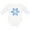 AA-White, variant on Inktastic Snowflake crystals diamonds Boys or Girls Long Sleeve Baby Bodysuit