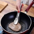thumbnail image 4 of sweethay Pinzas para barbacoa, carne de acero inoxidable, pinza para barbacoa, pinza hueca para comida, bistec, pan, utensilio de cocina Cocina y Comedor sweethay HA004086-00, 4 of 6