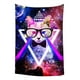 GCKG Galaxie Univers Espace Chat Laser Yeux Chambre Salon Art Mur Suspendu Tapisserie Taille 90x60 Pouces – image 1 sur 2