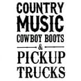 thumbnail image 2 of CafePress - Country Music, Cowboy Boots & Pickup Trucks Mugs - 11 oz Ceramic Mug - Novelty Coffee Tea Cup, 2 of 4