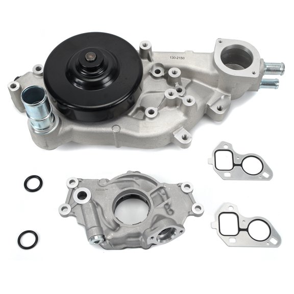 MOCA AUTOPARTS High Volume Oil Pump with Water Pump Fit for 2009-2013 Chevrolet Corvette V8 6.2L & 2014-2017 Chevrolet SS V8 6.2L