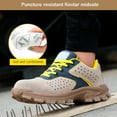 thumbnail image 4 of Safety Trainers Men Women Safety Shoes Steel Toe Cap Trainers Lightweight Breathable Work Shoes Non Slip Work Trainers, 4 of 7