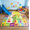 Green & Yellow, variant on YJ.GWL Kids Play Rug ABC Educational Area Rug Learning Carpet for Children Play Mat for Bedroom Playroom Nursery,Colorful,3x5 Feet