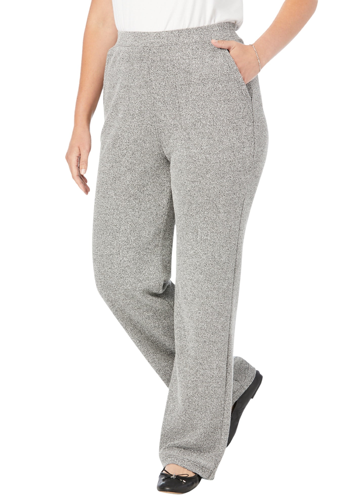 ponte knit plus size pants