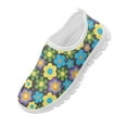 thumbnail image 4 of Psesaysky Hippie Flowers Casual Shoes for Kids Girls Slip-on Skin-Friendly Comfortable Sneakers Loafers Size 11-15, 4 of 7